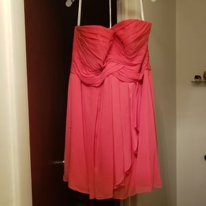 David's Bridal bridesmaid dress